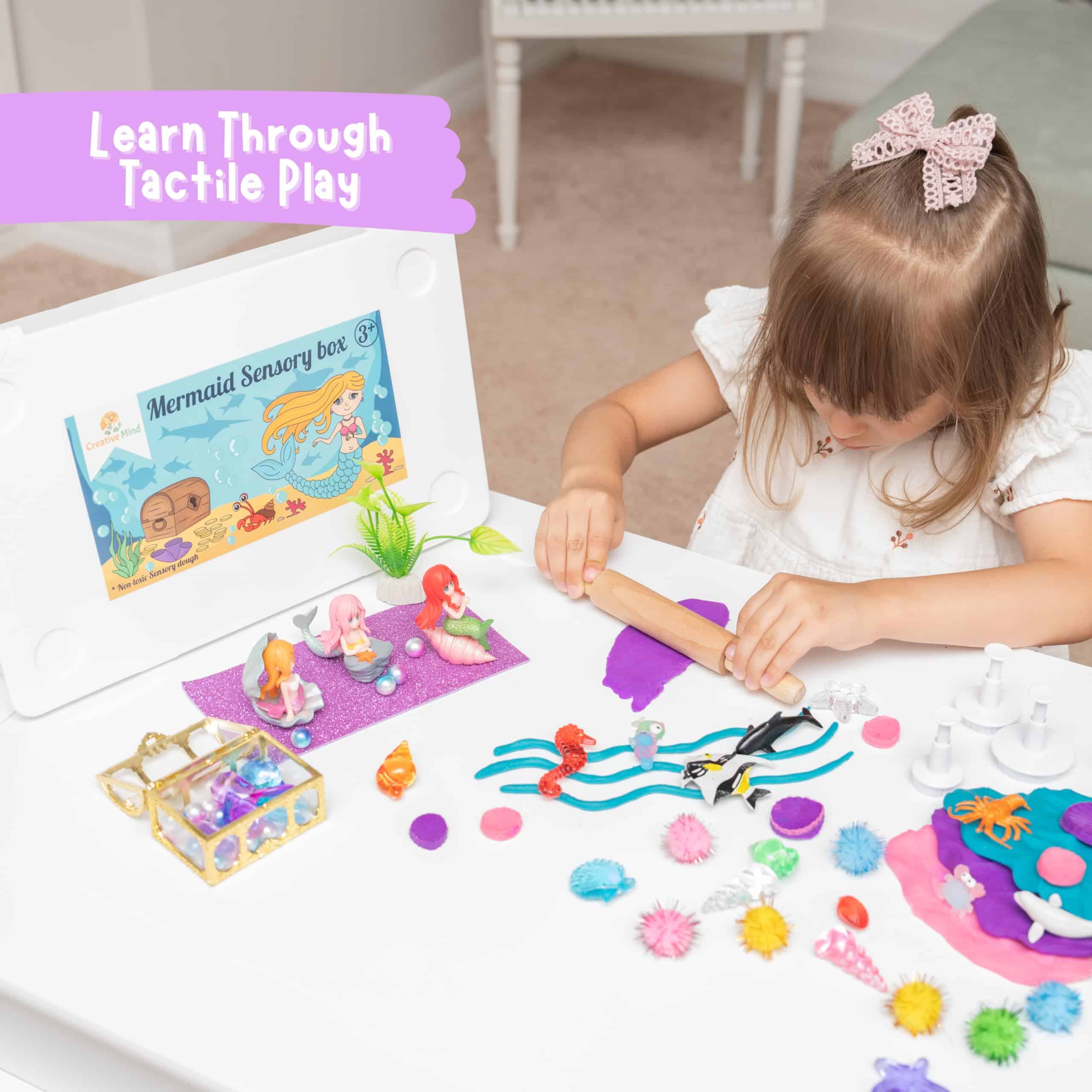 Kit Sensorial de Sirena Creative Mind para Niños con 3 - Imagen 5