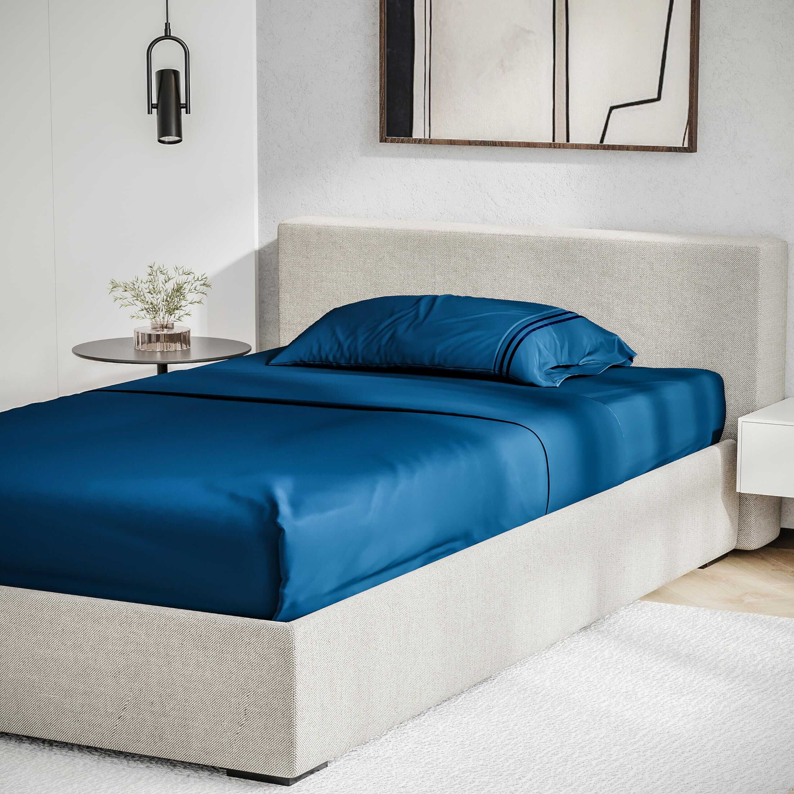 Juego de sábanas KTLT - 3 piezas de sábanas y fundas de