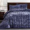 Chezmoi Collection Piers Juego de Colcha de Terciopelo