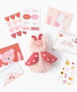 Combo de Slumberkins Lovebug's Love Notes | Peluche Mini