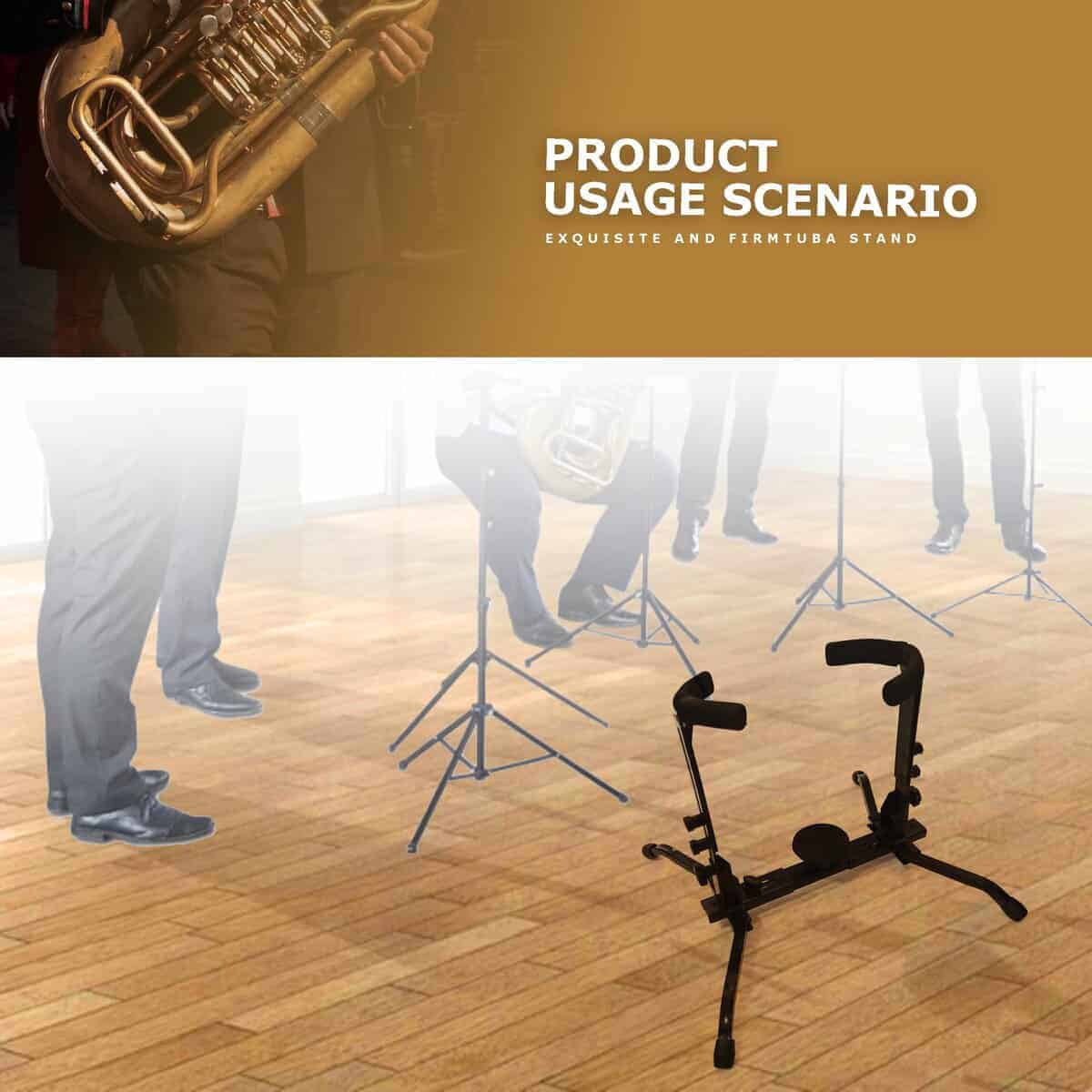 Soporte Ajustable para Tuba WHELPAW - Diseño Duradero, - Imagen 7