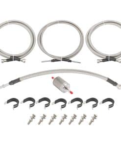 Kit de Reparación de Línea de Combustible Trenzada de Acero