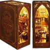 Kit de Libreros de Madera en 3D, Kit de Libro Decorativo