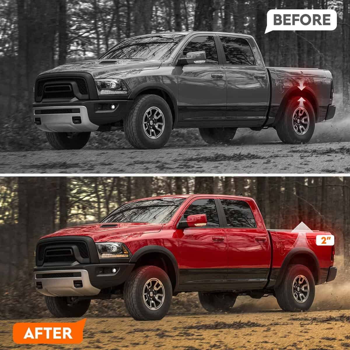 AEagle 2" Kit de Elevación Trasero para Ford F250 F350 - Imagen 6