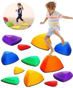 Piedras de Equilibrio Giggle & Play para Niños, Set de 12,