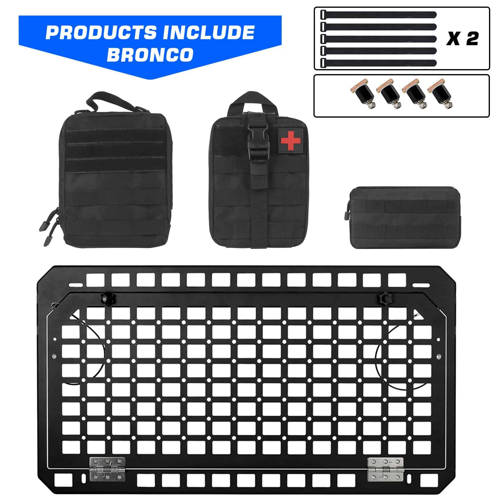 Mesa de Puerta Trasera Plegable para Ford Bronco 2021-2024 - Imagen 8