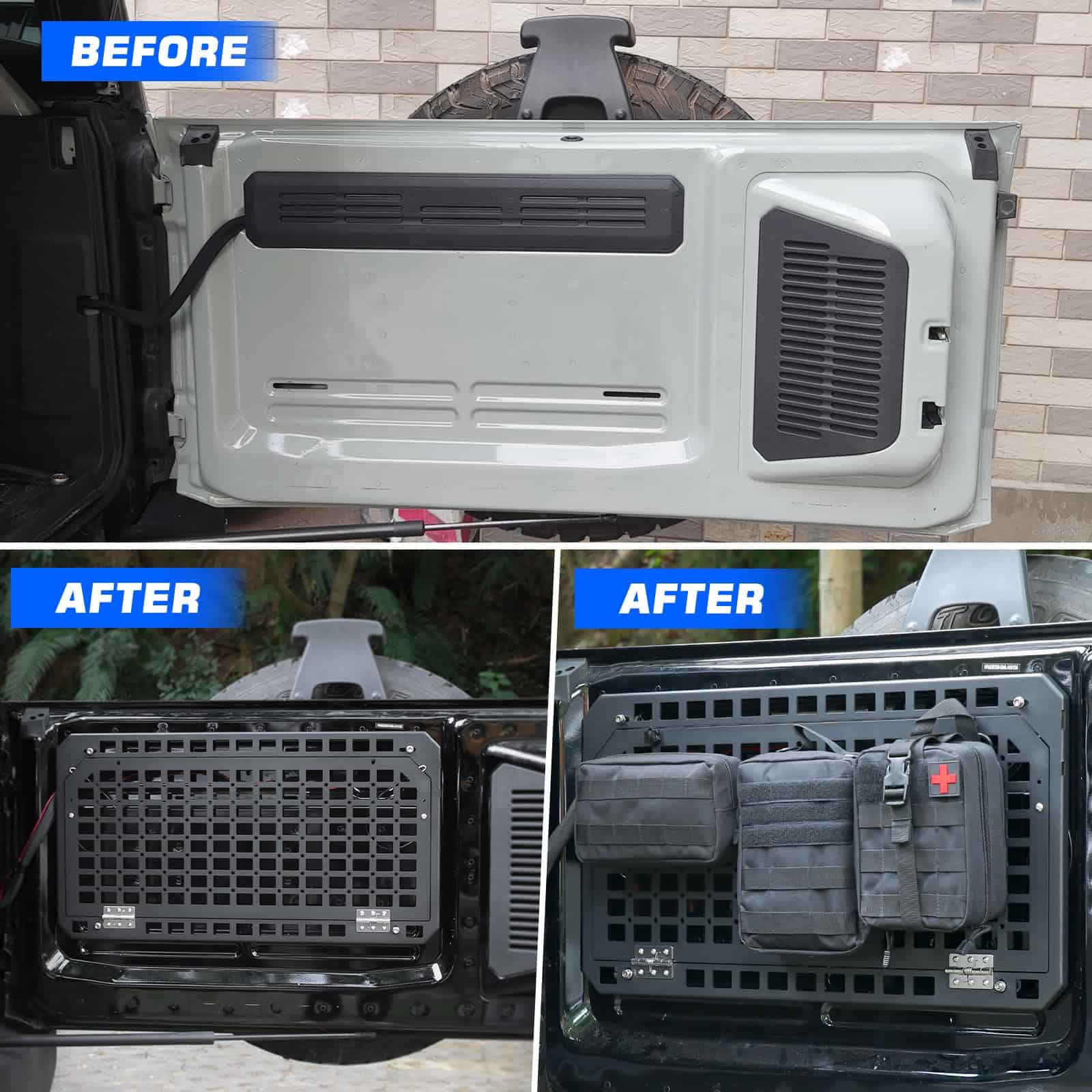 Mesa de Puerta Trasera Plegable para Ford Bronco 2021-2024 - Imagen 4