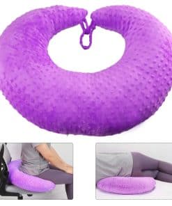Almohada Anti Celulitis BBL Después de la -Morado