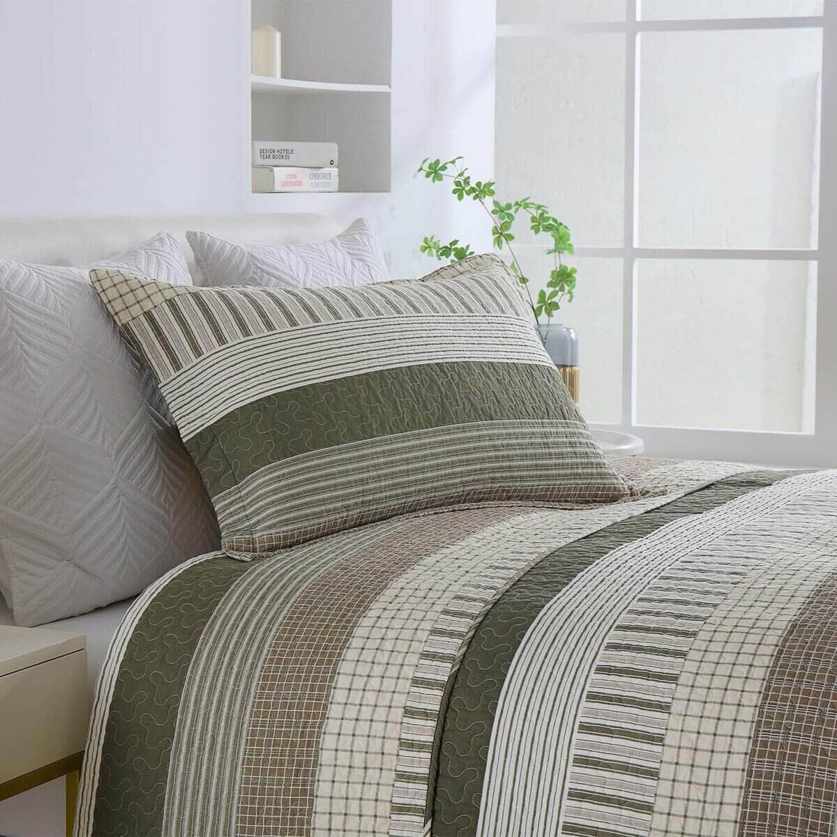 Colcha King Size Finlonte, Juego de Colcha King, Colcha de - Imagen 8