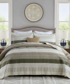 Colcha King Size Finlonte, Juego de Colcha King, Colcha de