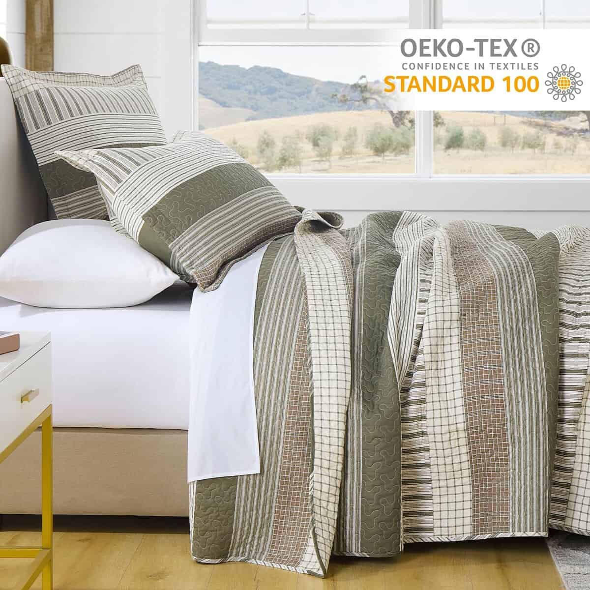 Colcha King Size Finlonte, Juego de Colcha King, Colcha de - Imagen 4