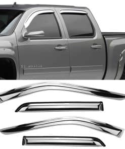 Visera de ventana lateral cromada Puermto 94710Y para