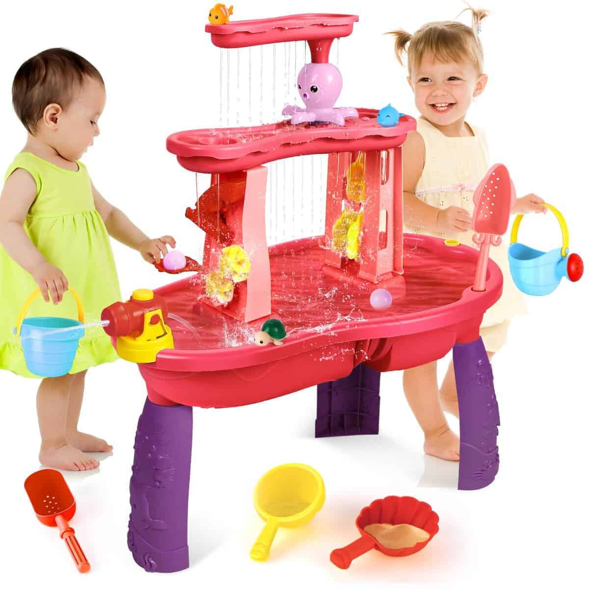 Mesa de Agua SUPER JOY para Niños Pequeños 3-5 | Mesa de