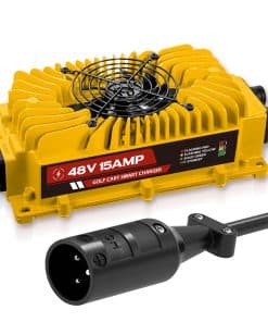 Cargador de batería para carrito de golf de 48 voltios -