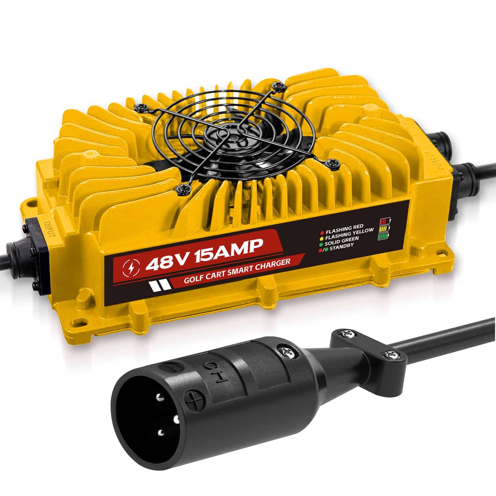 Cargador de batería para carrito de golf de 48 voltios -