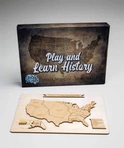 Rompecabezas de Estados Unidos para niños mayores y adultos