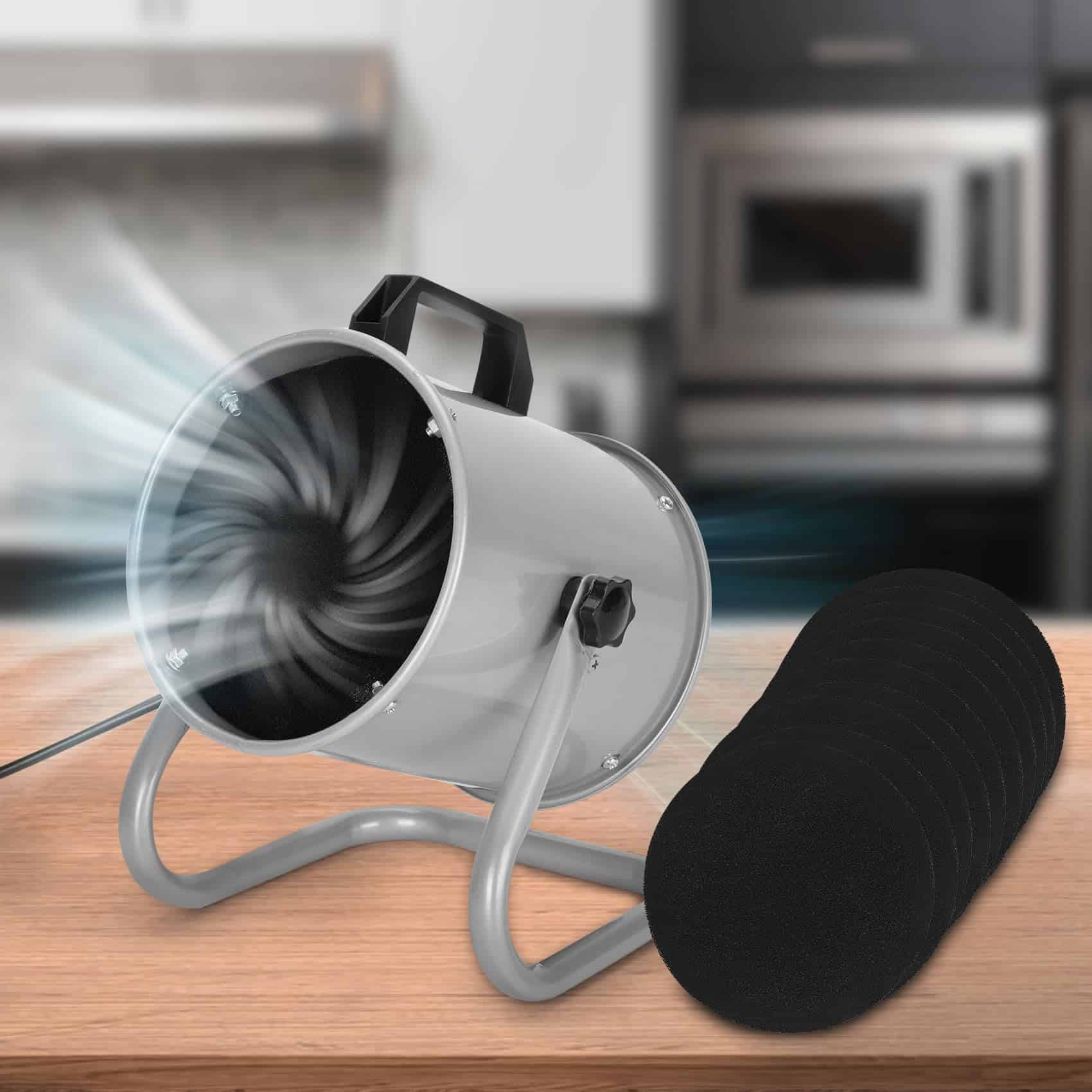 Campana de Cocina Portátil para Cocinar sin Humo |