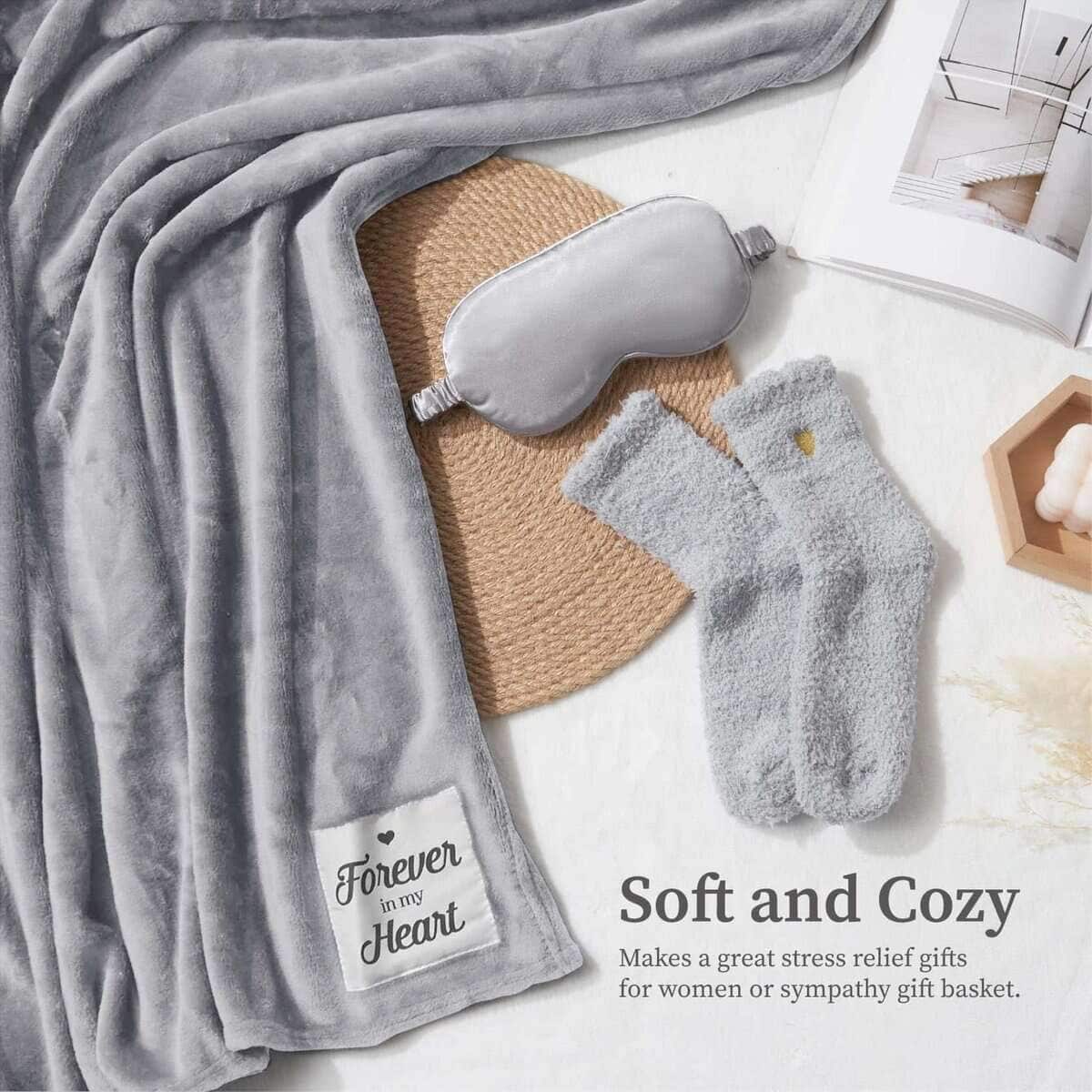 Manta de Felpa de Simpatía Memorial - Por Siempre en Mi - Imagen 3