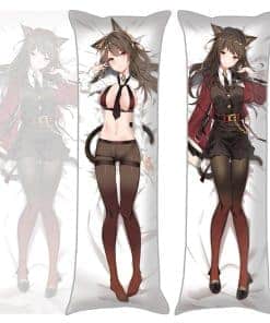 Funda de almohada para cuerpo abrazable de anime Arknights