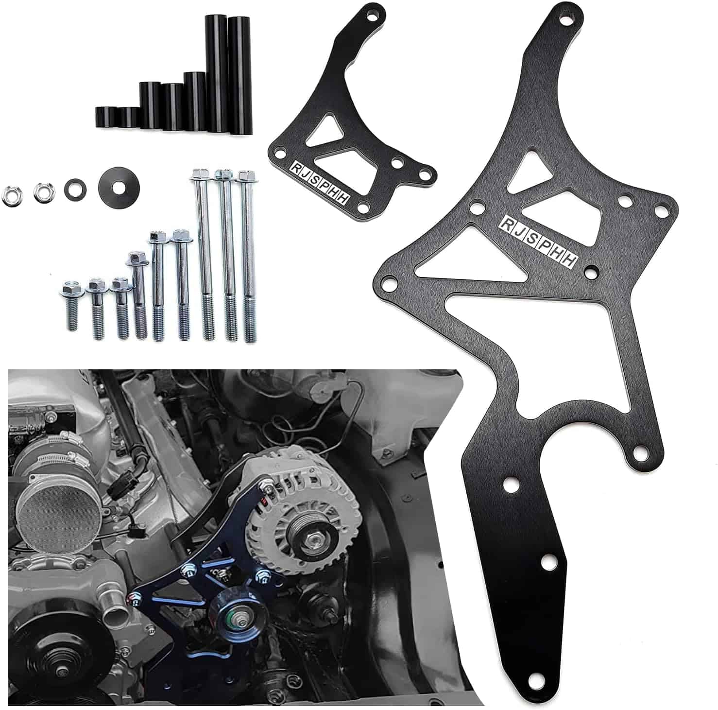 Soporte de Serpentina del Motor LS para Alternador y Bomba - Imagen 3