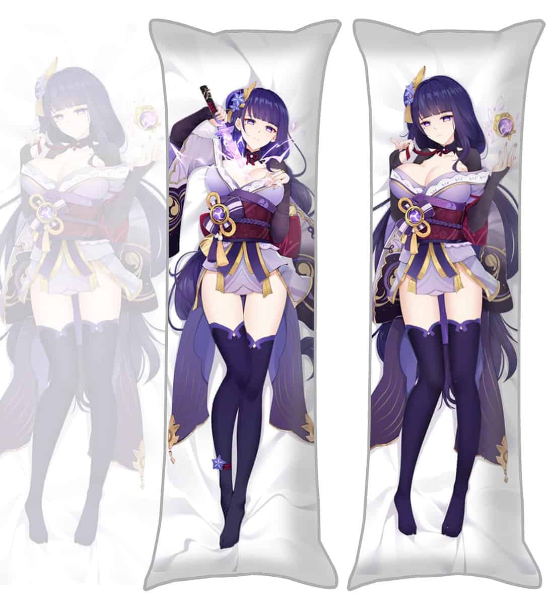 Funda de Cojín de Cuerpo Abrazable Anime Genshin Impact,