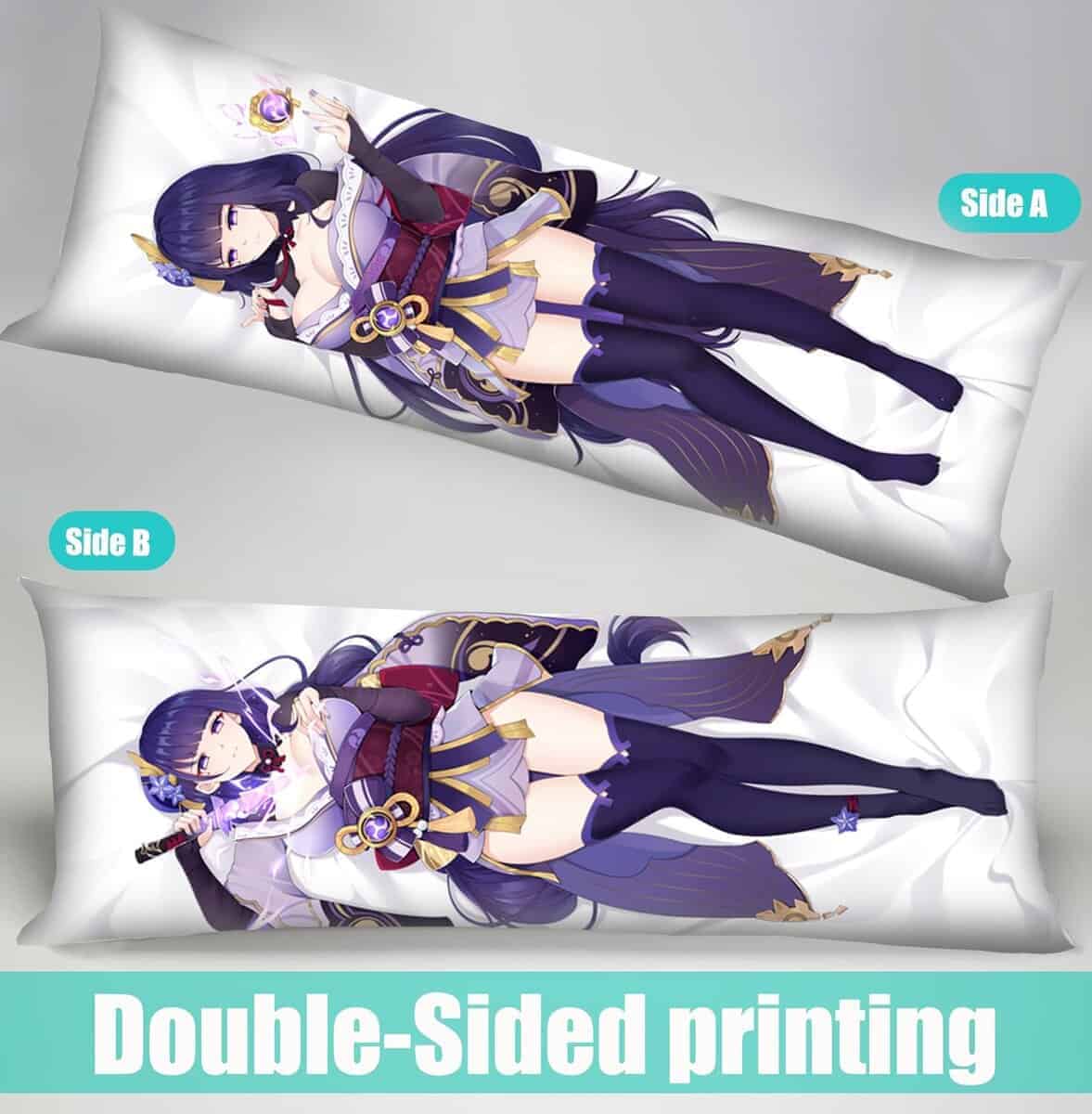 Funda de Cojín de Cuerpo Abrazable Anime Genshin Impact, - Imagen 6