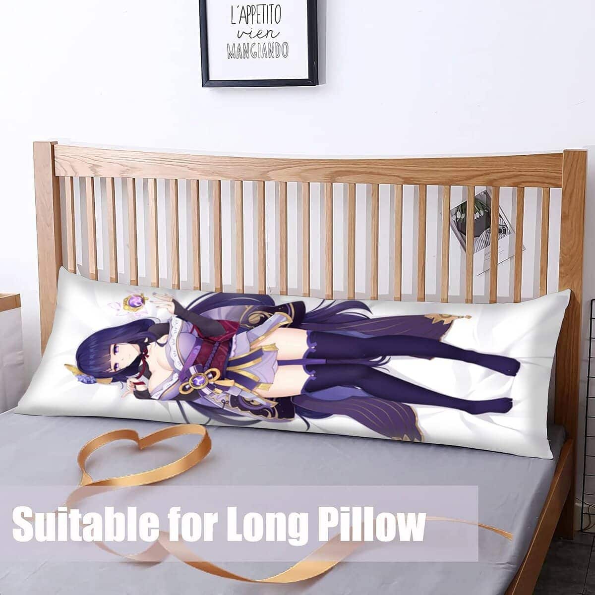 Funda de Cojín de Cuerpo Abrazable Anime Genshin Impact, - Imagen 7