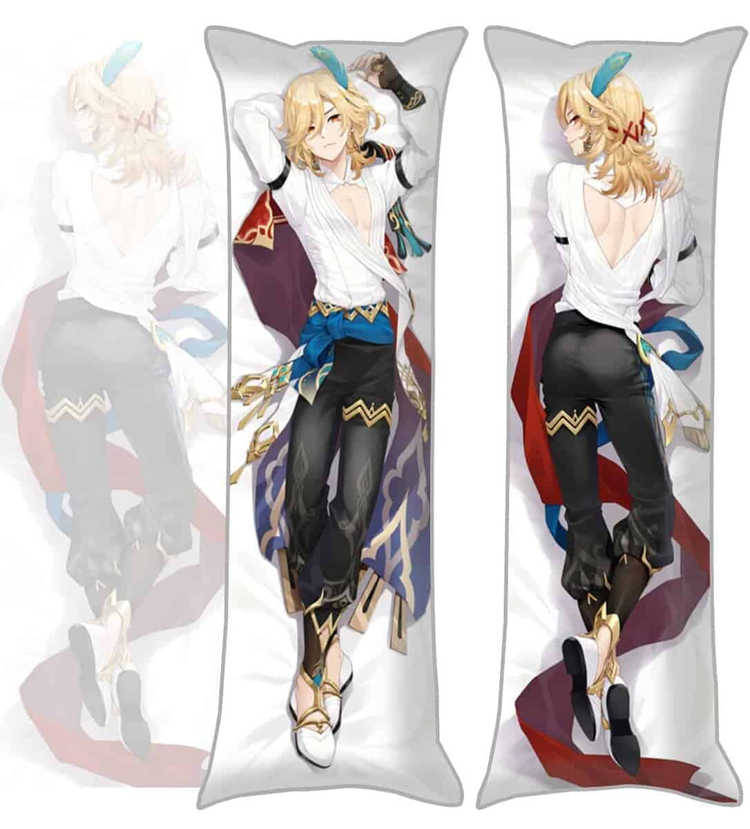 Funda de almohada Dakimakura Anime Genshin Impact de cuerpo
