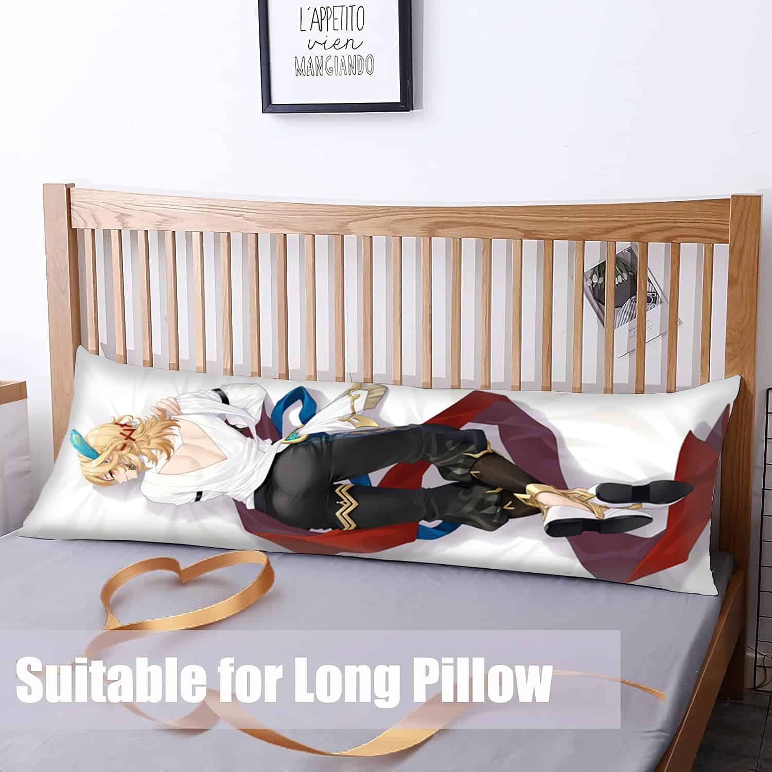 Funda de almohada Dakimakura Anime Genshin Impact de cuerpo - Imagen 7