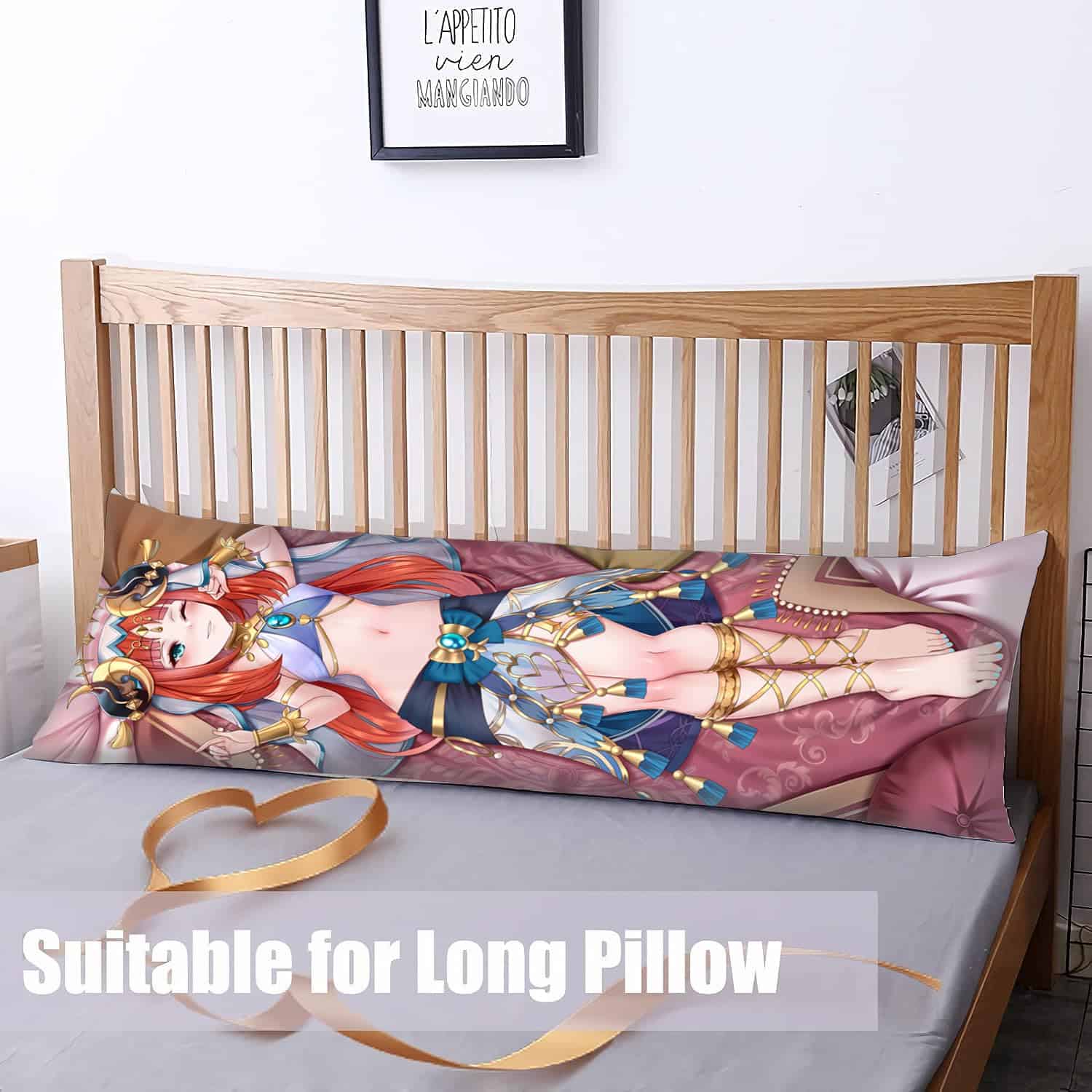 Funda de Almohada Dakimakura Anime Genshin Impact, 150cm x - Imagen 7