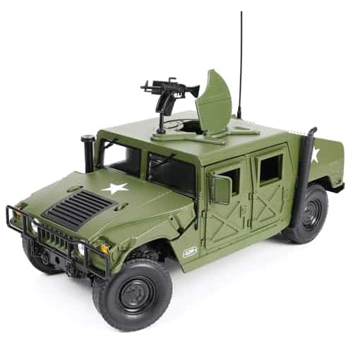 Modelo de Coche Hummer H1 1/18 Vehículo Militar Vehículo