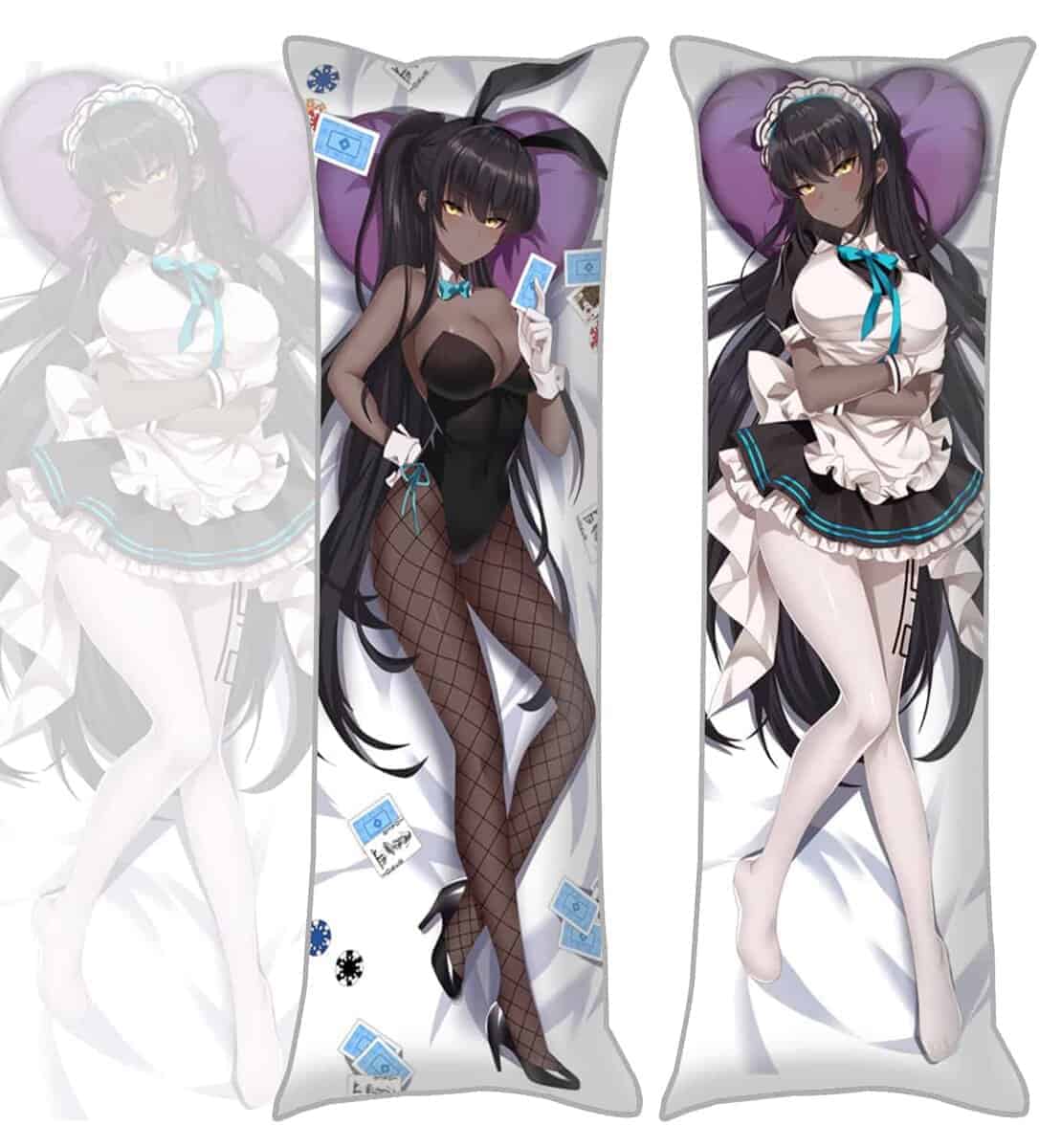 Funda de almohada de cuerpo abrazable de anime ZQJYMXY Blue