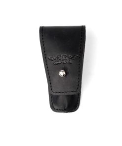 Funda para boquilla de trompa francesa de cuero hecho a