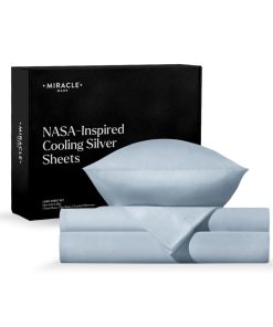 Juego de sábanas Miracle - Extra Luxe - Queen/Azul Cielo