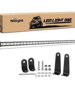 Nilight Barra de Luz LED de una Fila Ultra Delgada de Spot