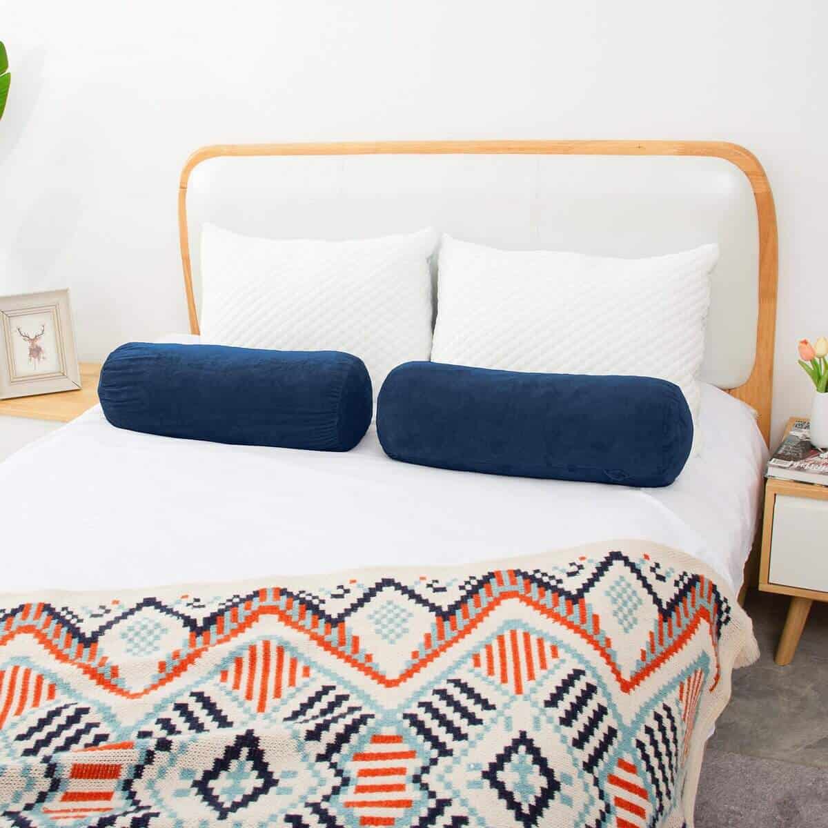 Almohada Cilíndrica MIDDLE ONE, Almohadas de Espuma con - Imagen 5