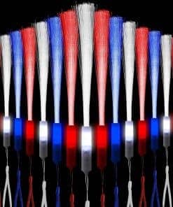 YOFOBU 60 PCS Varitas de Fibra Óptica Que Brillan Varitas