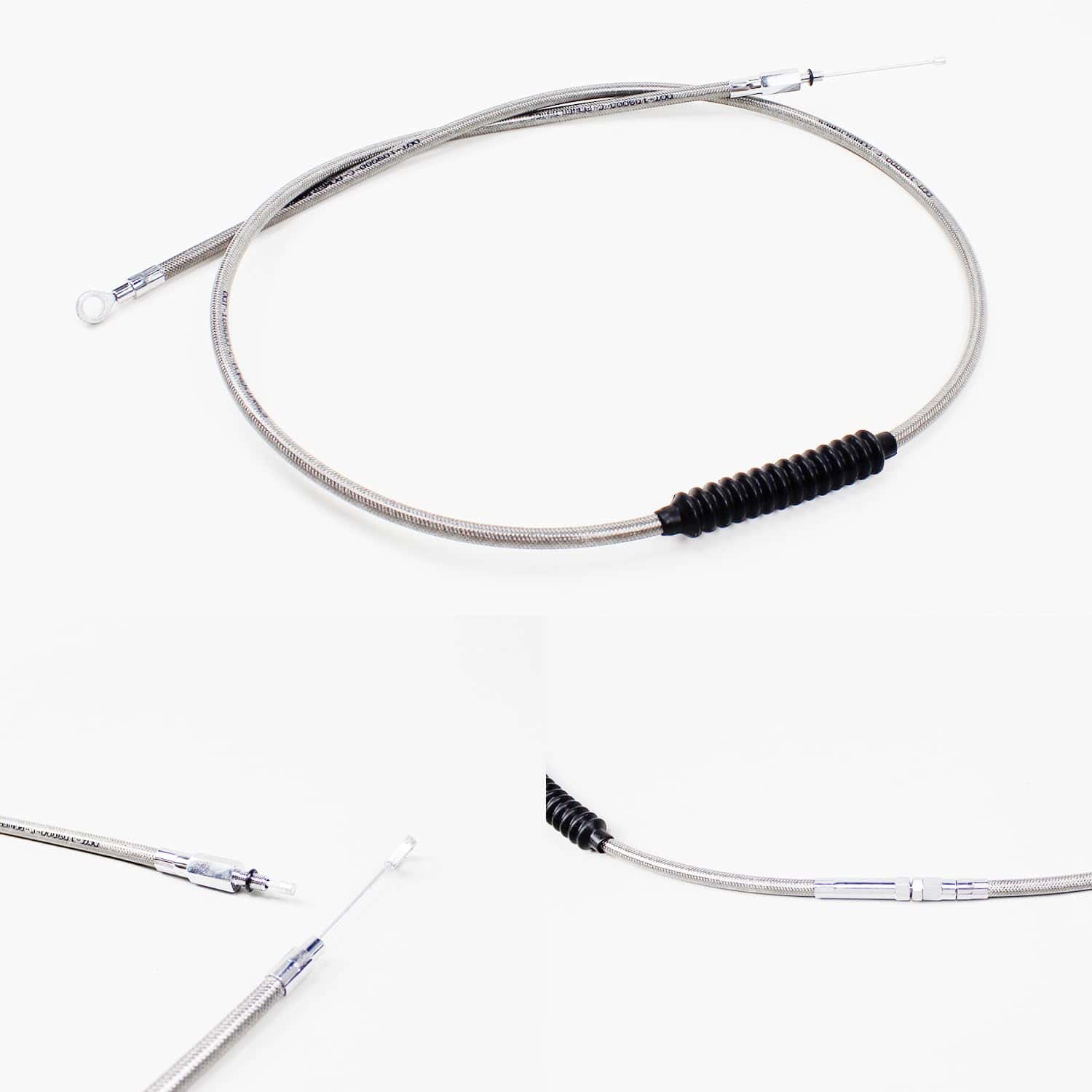 Cable de embrague trenzado de acero -de largo)