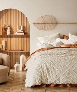 Set de 3 Piezas de Cubierta de Duvet de Algodón 100% Hecho