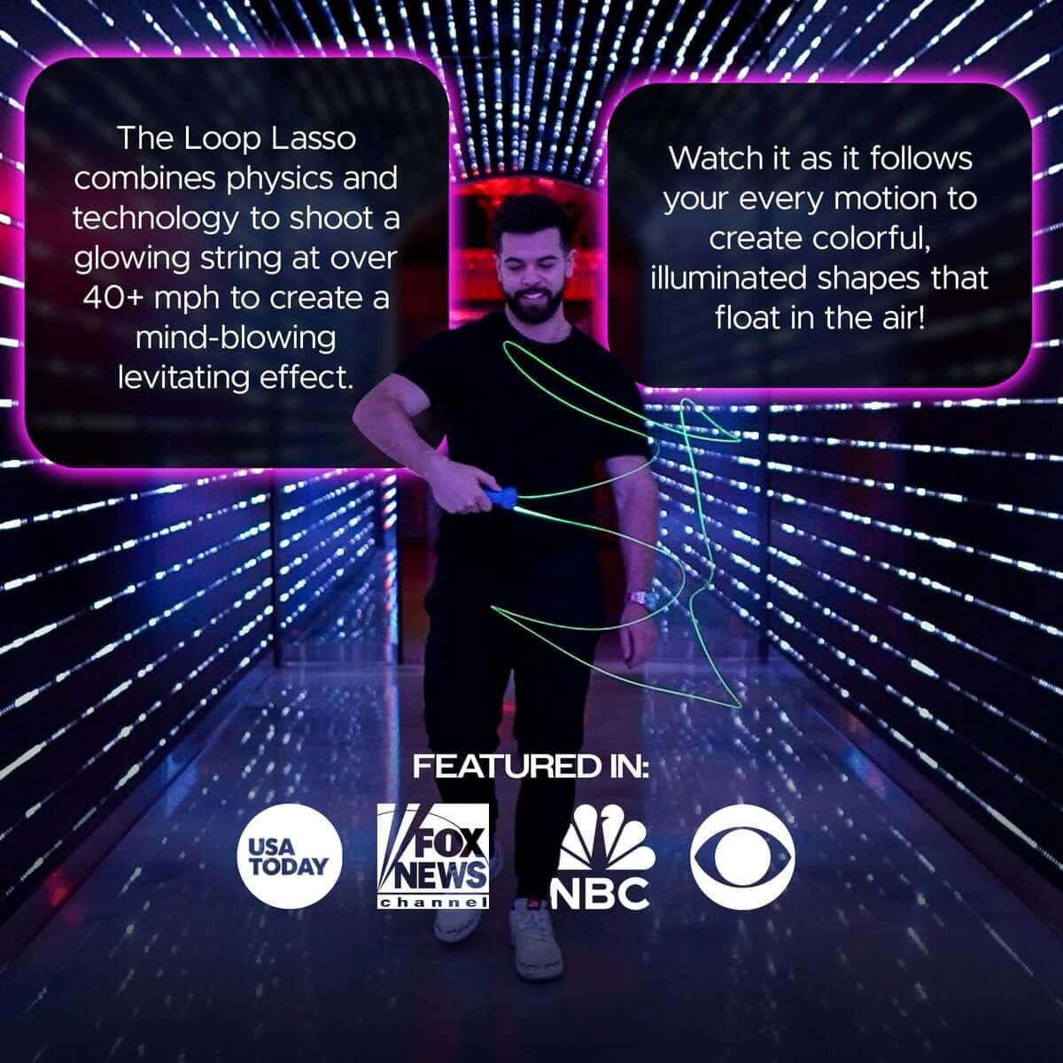 Loop Lasso NANO - El Original Juguete de Lanzamiento de - Imagen 3