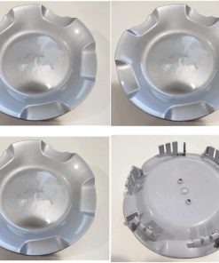 ECOBU 4pcs Matte Silver para 2007-2013 Chevy Silverado