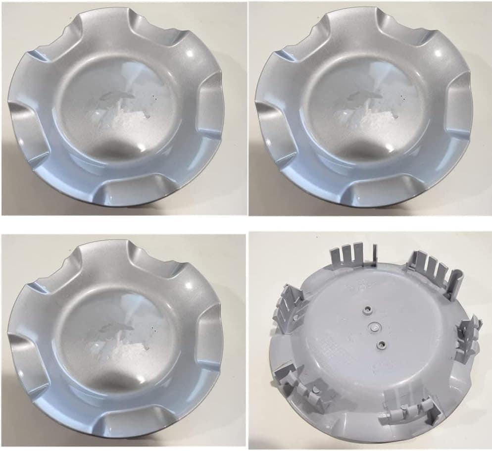 ECOBU 4pcs Matte Silver para 2007-2013 Chevy Silverado