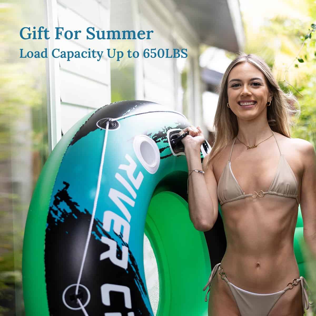 Flotadores de río Sunrio Pack de 2 - Imagen 5