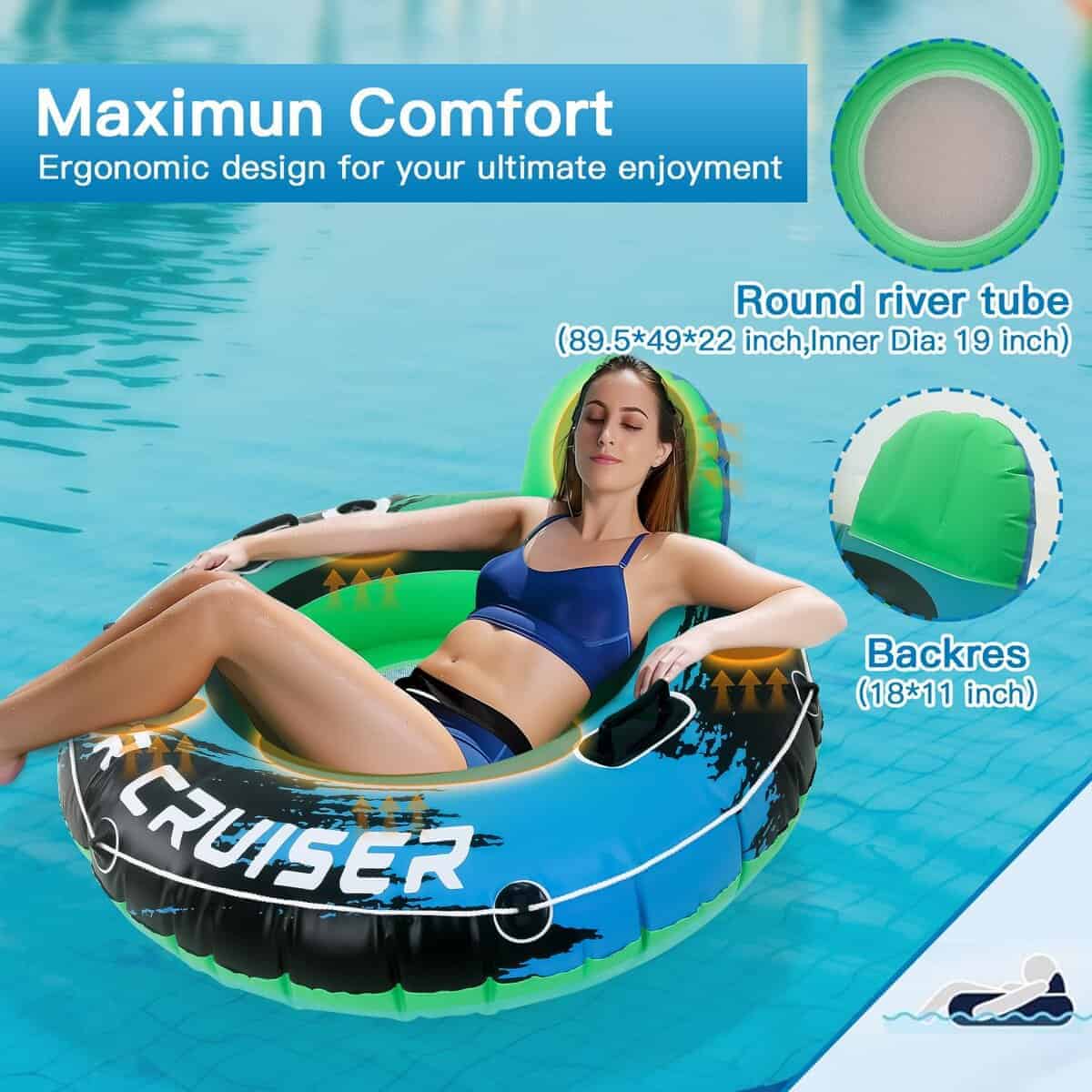 Flotadores de río Sunrio Pack de 2 - Imagen 7