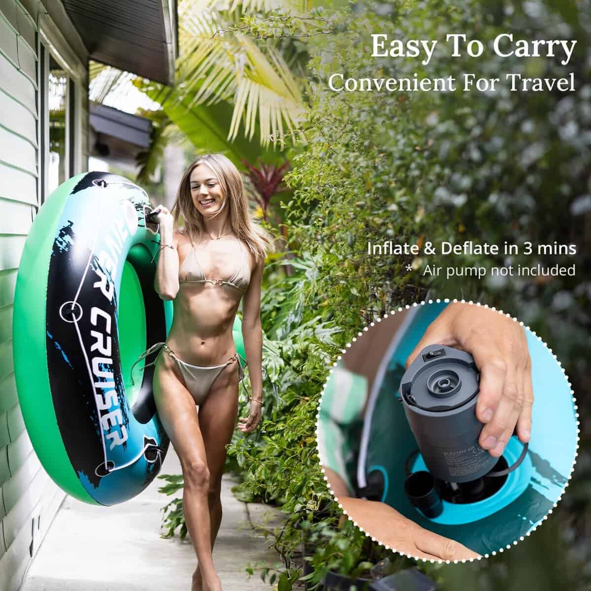 Flotadores de río Sunrio Pack de 2 - Imagen 3