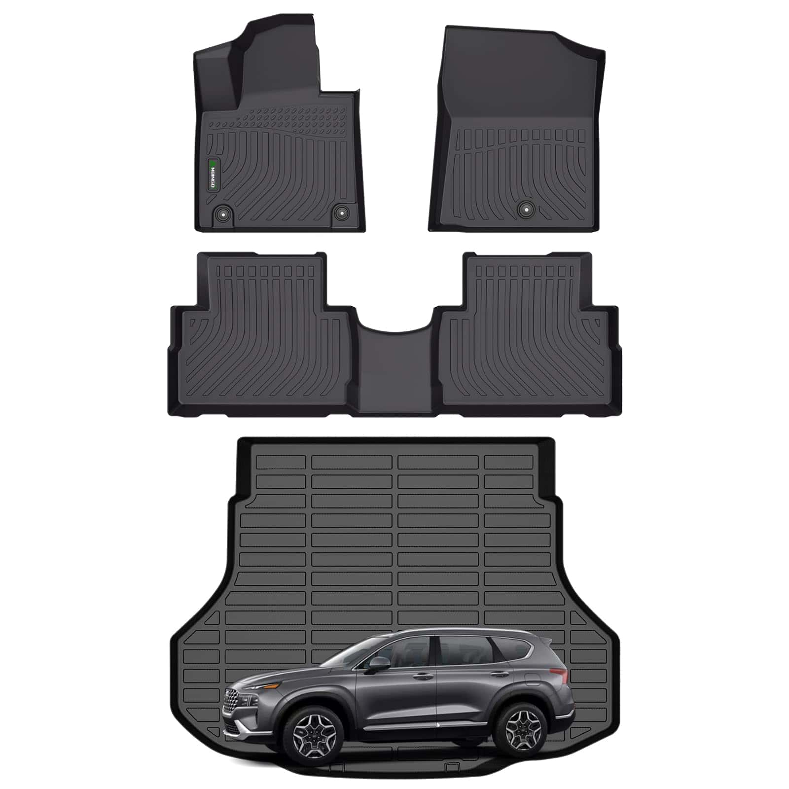 ANBINGO Tapetes para Piso & Forro de Maletero Juego