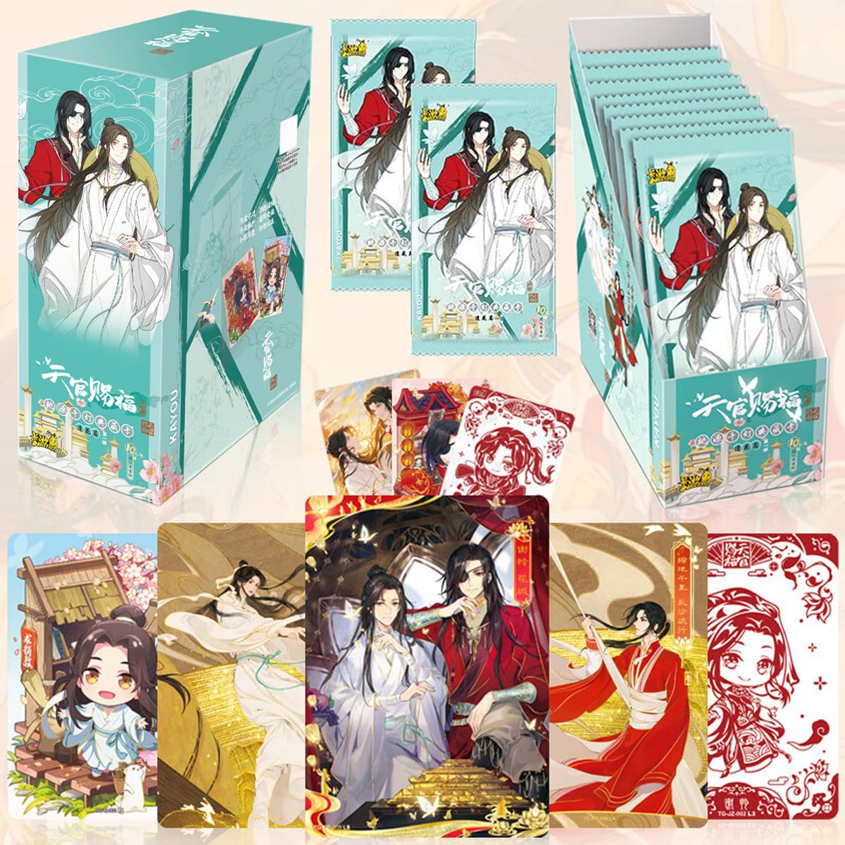 Paquetes de Refuerzo de Cartas Heaven Official Blessing - - Imagen 9