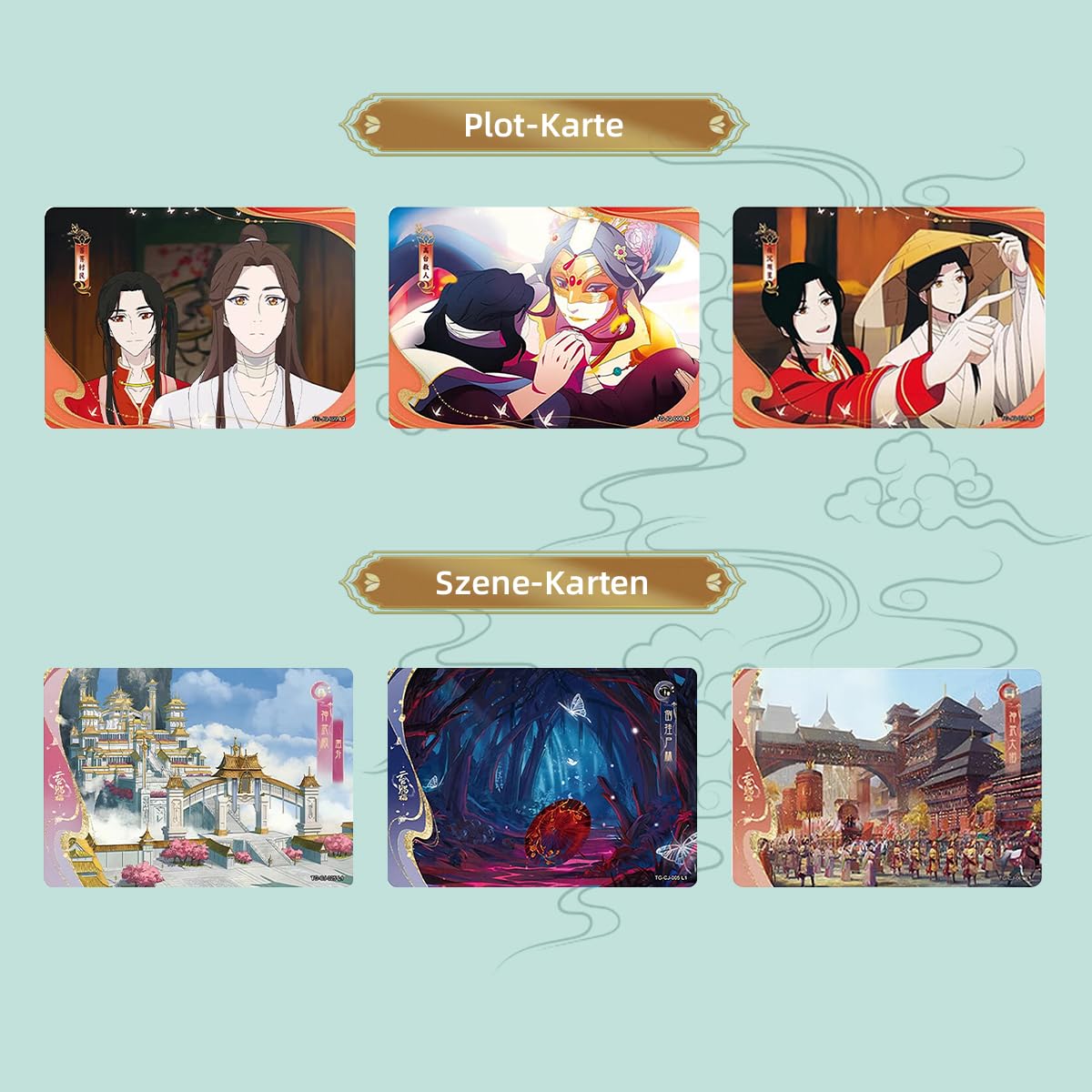 Paquetes de Refuerzo de Cartas Heaven Official Blessing - - Imagen 8