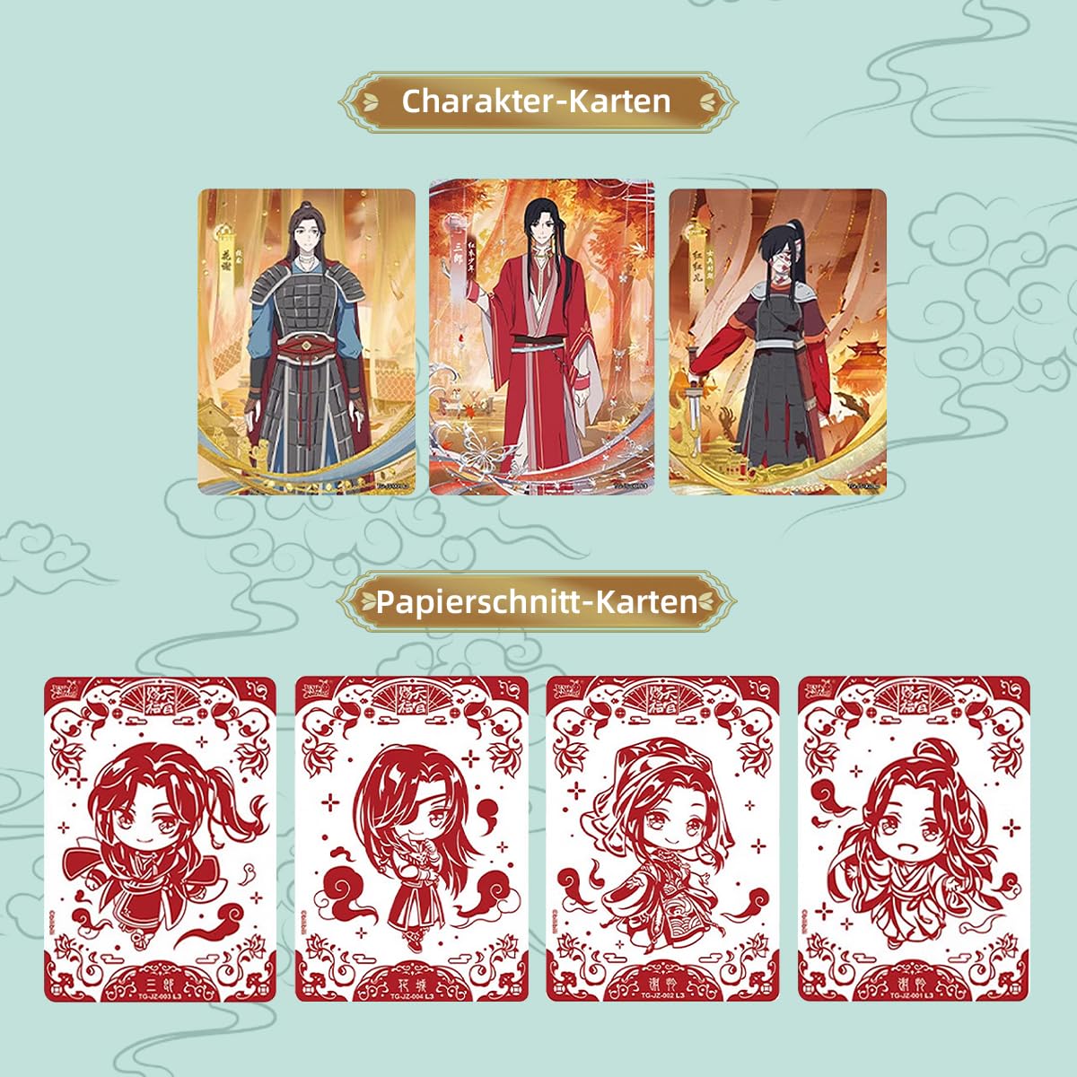 Paquetes de Refuerzo de Cartas Heaven Official Blessing - - Imagen 7