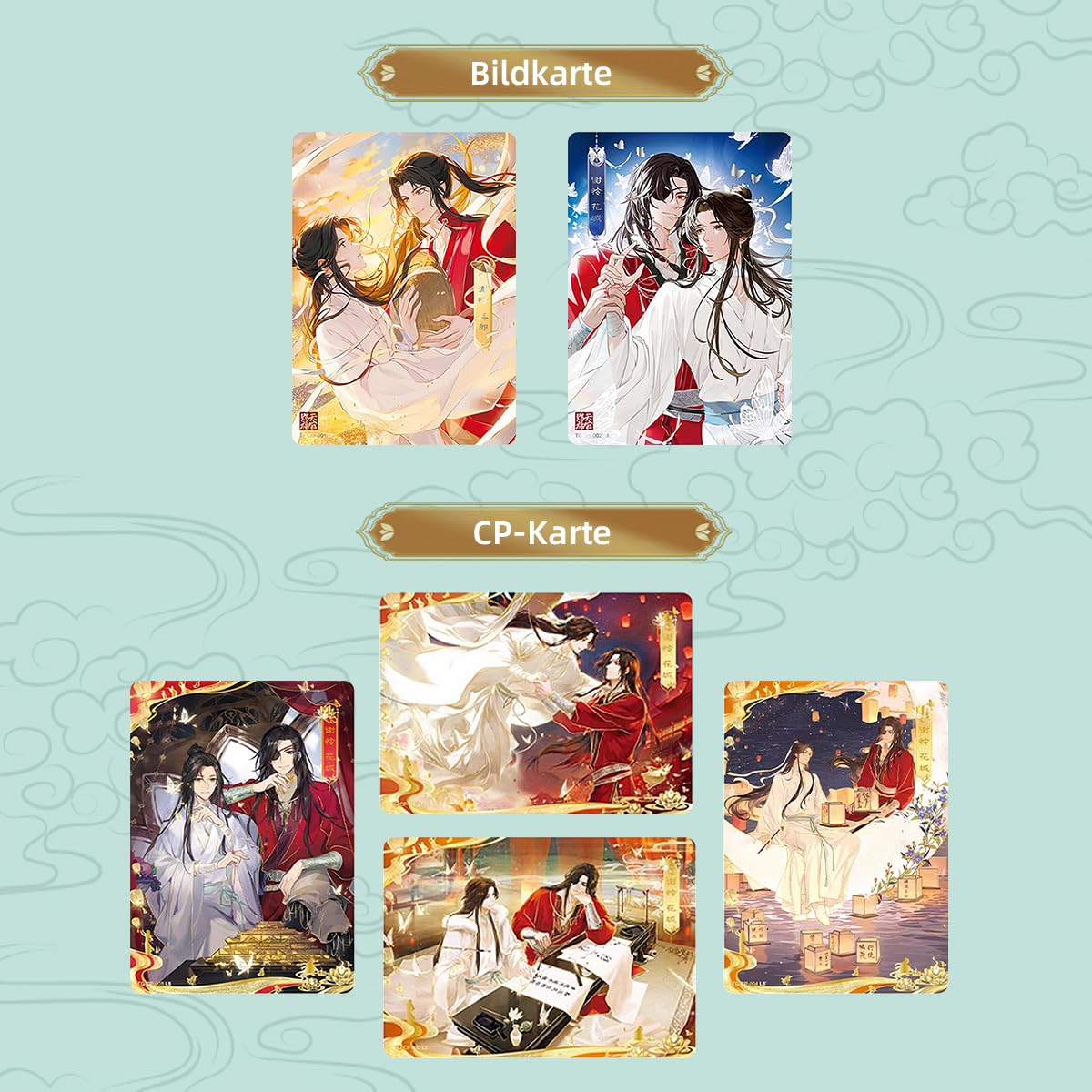 Paquetes de Refuerzo de Cartas Heaven Official Blessing - - Imagen 4